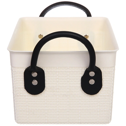 Корзина - органайзер для хранения СТЭНТ, цвет белый, 311919см _5