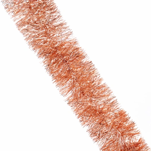 Мишура 2 м 13 см "Искристое сияние", Розовое золото