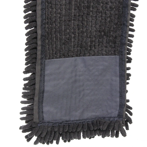 Сменная насадка Селфи , микрофибра 50х15 см 150гр ,букли Gray _4