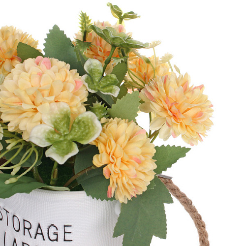 Цветочная композиция Мечта 1020см Хризантемы желтые_4