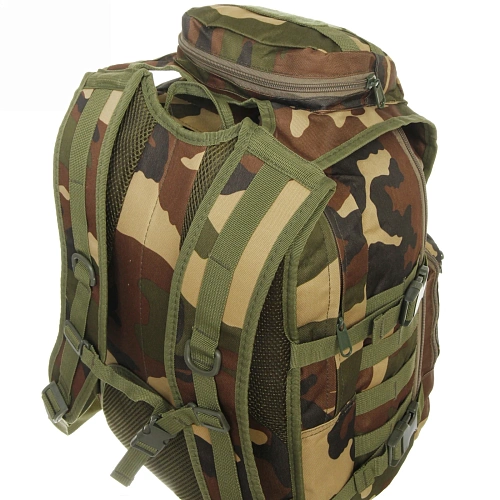 Рюкзак туристический 30л, цвет камуфляж зеленый,D5_5