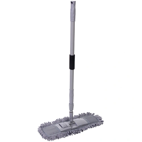 Швабра Селфи с насадкой из микрофибры, насадка 120гр ,Gray _4