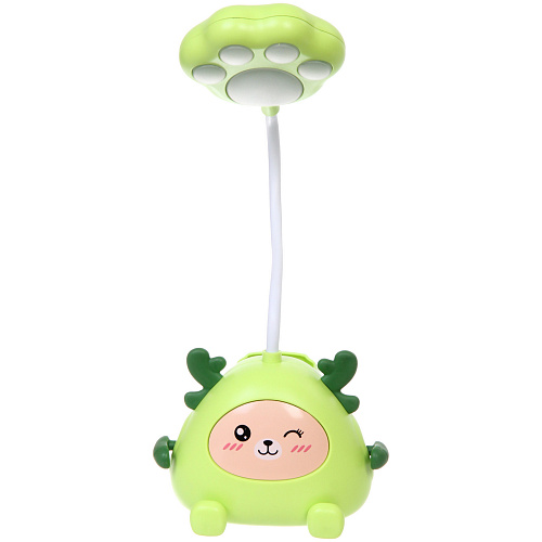 Настольная лампа Милая зверушка LED 11,58,631 см, USB 06w 5V, Салатовый_3