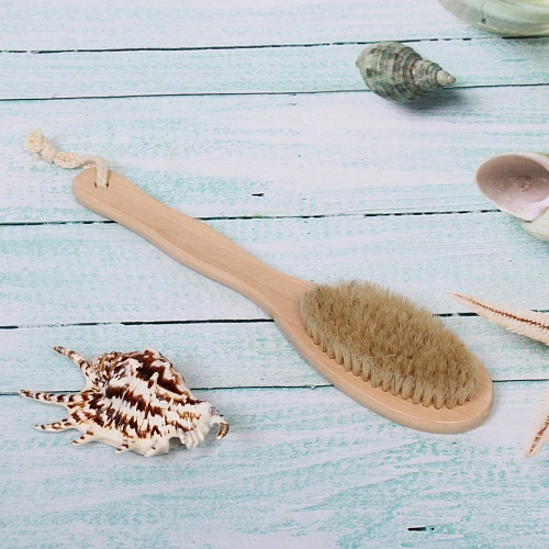 Щетка для тела массажная BODY- Girl, Длина щетки 30см, ширина 6,5см,  щетина 1,5см_8