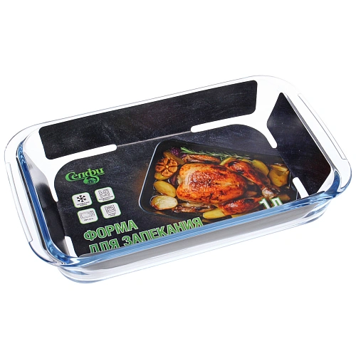 Форма для запекания Селфи 1л прямоугольная 25,815,34,5см_4
