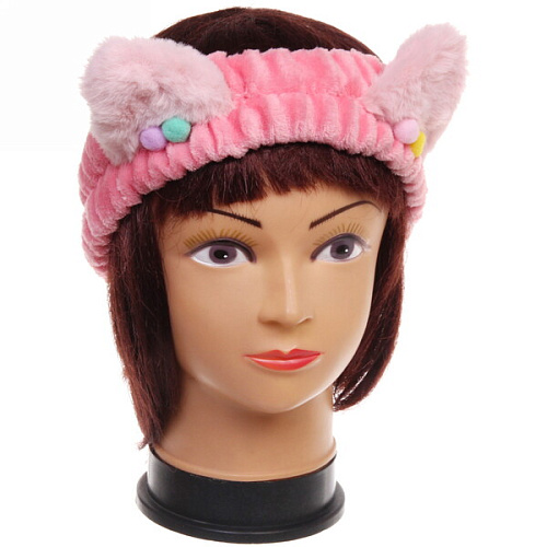 Повязка на голову Кокетка - Кошечка, микс 6 цветов, 206см_9