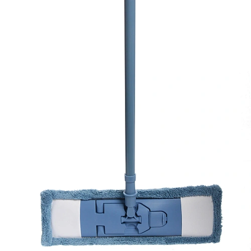 Швабра Селфи с насадкой из микрофибры синяя насадка 65гр_6