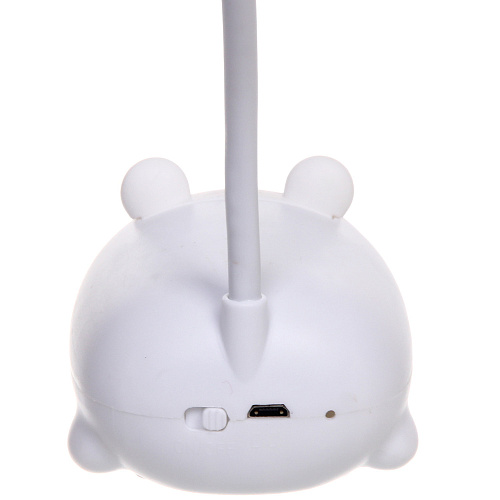 Светильник настольный Marmalade-Мишка LED 28,59,26,8см цвет белый USB_4