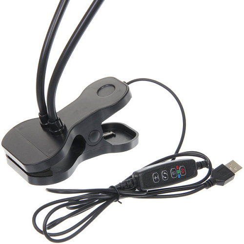 Светильник ФИТО для растений и рассады ECO 11864 см 48 LED USB на прищепке, двойной_5