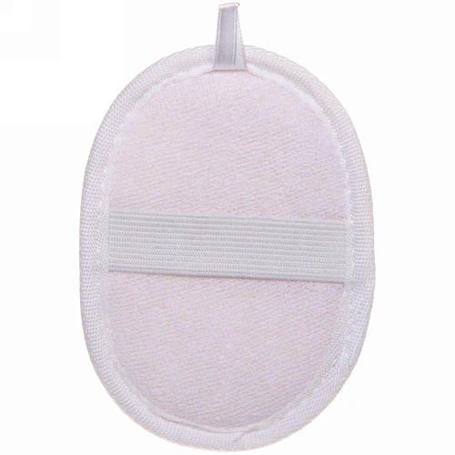 Мочалка для тела Ультрамарин - Флокс, скрабирующая, цвет белый, 912см_5