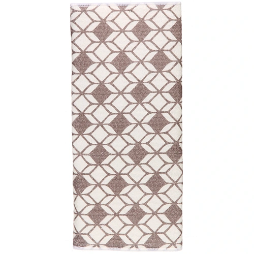 Коврик для сушки посуды 3850см Ромбы бежевые_3