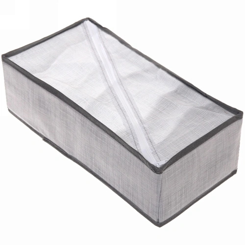 Коробка для хранения вещей 6 ячеек 321610 Сити светло-серый_3