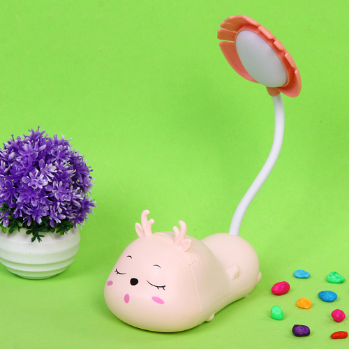 Настольная лампа Sweet deer 7513520 см LED, USB 06-3W, Розовый_4