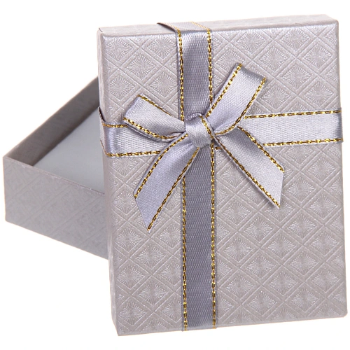 Коробка подарочная С любовью 973 см, Серебро_5