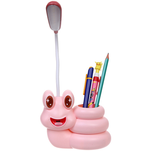 Настольная лампа Sweet - Улиточка 30127 см LED с подстаканником, USB 06-3W, Розовый_7