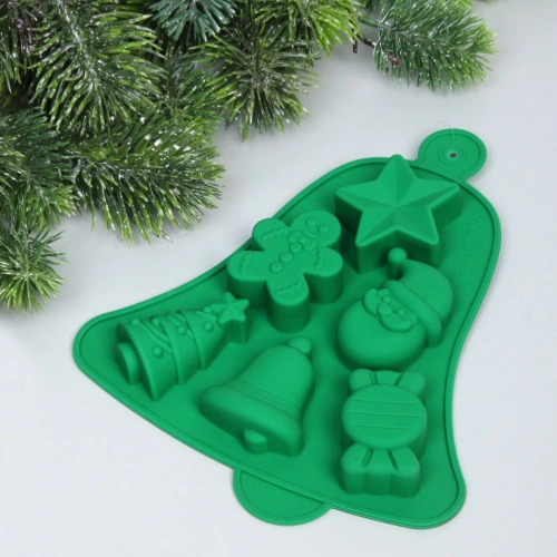 Форма силиконовая "Колокольчик" 19*20*2,5см