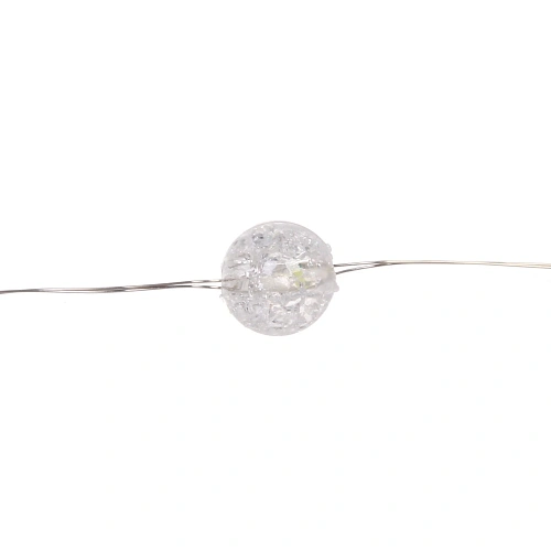 Гирлянда для дома Жемчужина на батарейках 2,0 м 20 ламп LED, d-1 см, 3 реж, IP-20, Фиолетовый_7