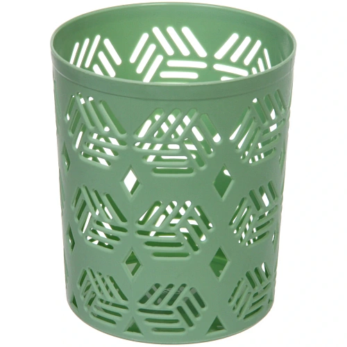 Подставка для столовых приборов пластиковая Геометрия 9,511см, микс цветов_5