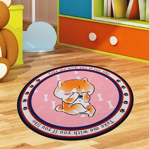 Коврик - лежанка для животных ЛАПУСИКИ, мистер Юки, цвет как на фото d-60см (лейбл)_4