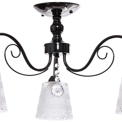 Люстра 340Вт жемчужно-черный 7-9120_5