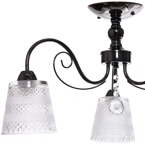 Люстра 340Вт жемчужно-черный 7-9120_4