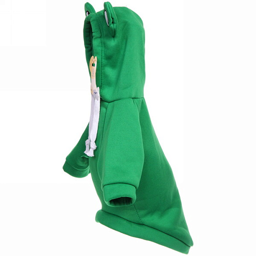 Кофта-толстовка для собаки Wonderful style-Лягушка с капюшоном, размер 2XL (6245см) Ultramarine_6