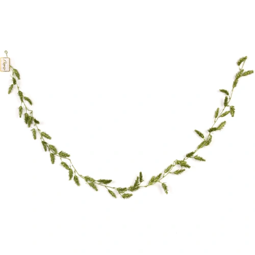 Украшение новогоднее "Сияющая хвоя" 1,80 м, Салатовый