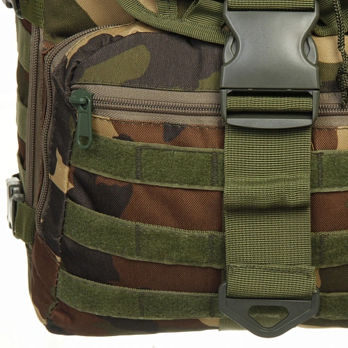 Рюкзак туристический 30л, цвет камуфляж зеленый,D5_18