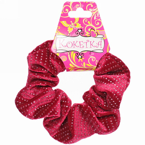 Резинка для волос 1шт Нair style - Vanessa, микс 6 цветов, d-10,5см_8