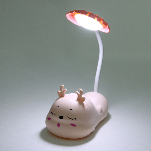 Настольная лампа Sweet deer 7513520 см LED, USB 06-3W, Розовый_3