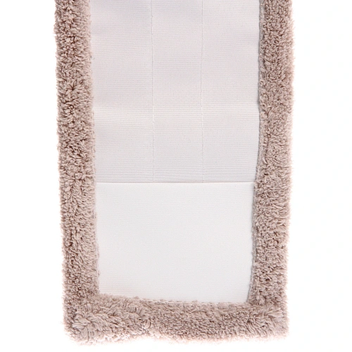 Сменная насадка для швабры микрофибра 40 см Селфи (65 гр) бежевая_5