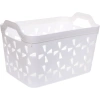 Корзина для хранения "БРУТТИ", цвет дымчатый белый, 31*21*21см (лейбл)
