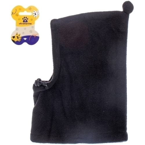 Шапка для собак и кошек "МОДНЫЙ БРО", цвет чёрный, р S