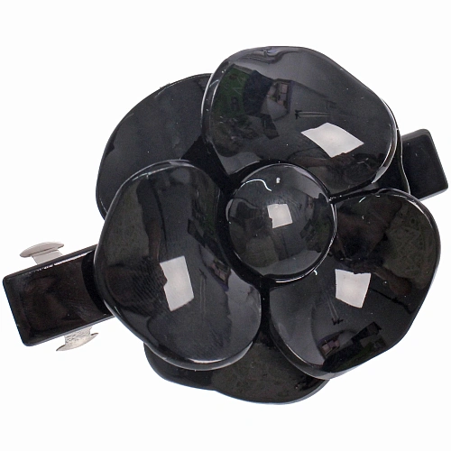 Заколка - автомат для волос "AKS-EMPIRE", цвет черный, 8,5*6,5см