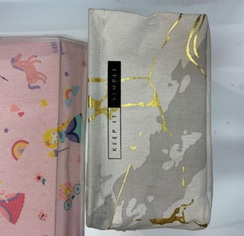 Коробка для хранения с ручками "Маленькая Леди", 28*20*16см (лейбл Селфи)