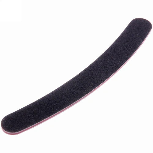 Пилка для ногтей наждачная на блистере бумеранг Ультрамарин, цвет черный,182см_7