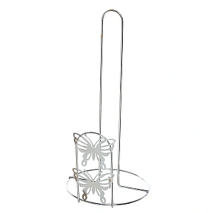 Держатель для бумажных полотенец металлический "Бабочка" 