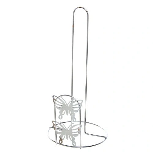 Держатель для бумажных полотенец металлический "Бабочка" 