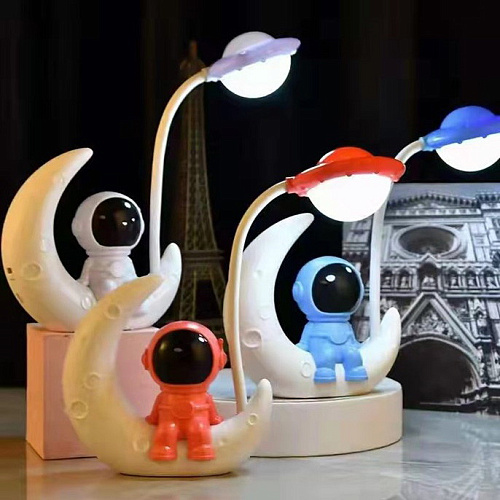 Светильник настольный Cosmo-Космическая фантазия LED 26135см цвет красный USB_6