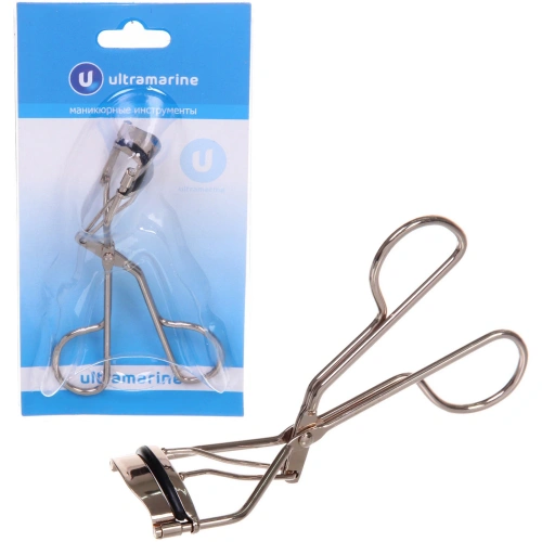 Щипцы для завивки ресниц "Beauty Shop", цвет розовое золото, 11*3,5см (блистер Ultramarin)