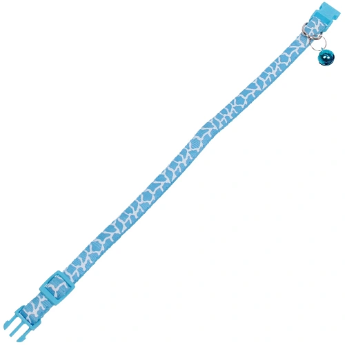 Ошейник с колокольчиком 119-32см Zoo City-Саванна микс цветов CC19 Ultramarine_5