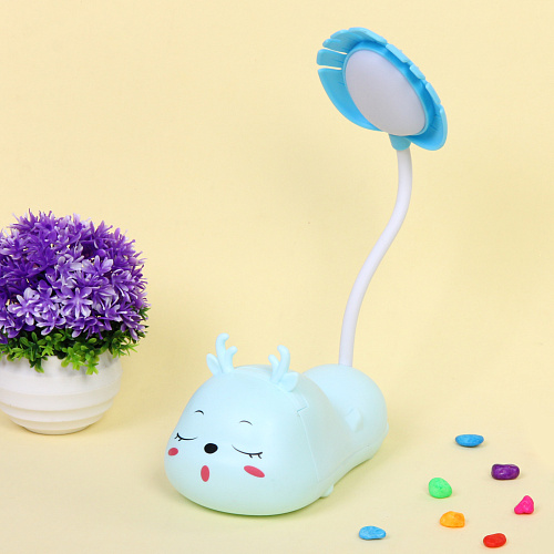 Настольная лампа Sweet deer 7513520 см LED, USB 06-3W, Голубой_11