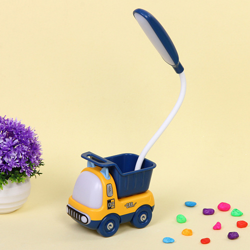Настольная лампа Sweet - Truck 5,5924 см LED, USB 3w 5v, Синийжелтый_4