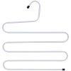 Вешалка металлическая для брюк 5 секций "ИДЕЯДОМА", цвет белый, 33*34см