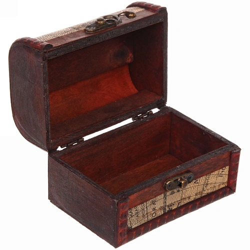 Сундук из дерева Дэри, 12х8х8 см_3