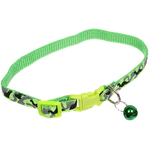 Ошейник с колокольчиком 119-32см Zoo City-Милитари микс цветов Ultramarine_7