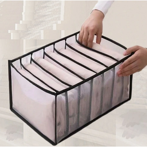 Органайзер - чехол для хранения вещей ИДЕЯДОМА, цвет чёрный, 7 секций, 362520см_9