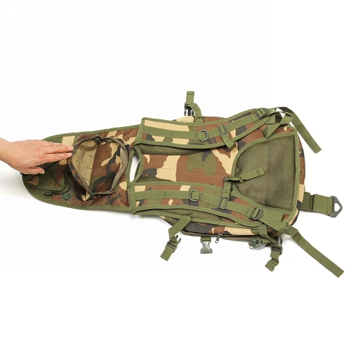 Рюкзак туристический 30л, цвет камуфляж зеленый,D5_23