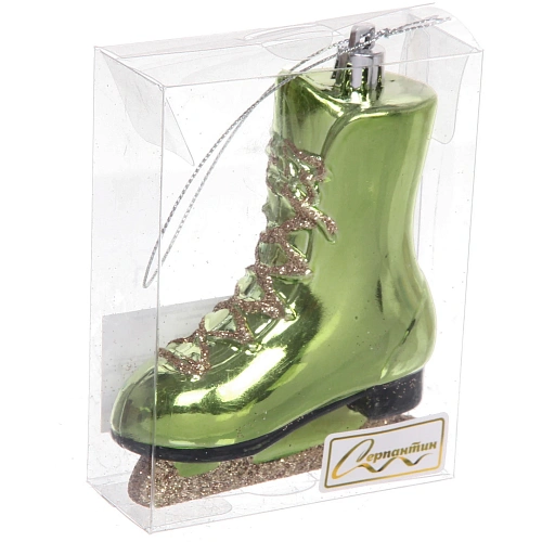 Ёлочная игрушка Сказочный конёк 8,53,511 см, зелёный_8