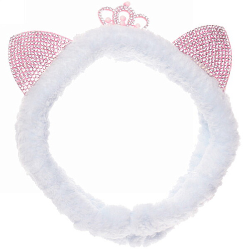 Повязка на голову Beauty Mapafet- Принцесса, 6 цветов (розов, серый, фуксия, желт, голуб, сиренев), 205,5 см_9